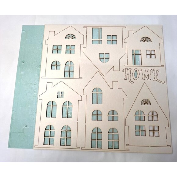 Mintay Chippies Chipboard Decor Elements Houses Set MT-CHIP2-D8 - Picture 2 of 4
